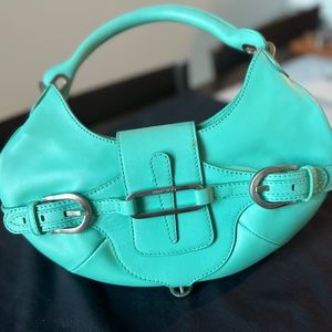 Turquoise Jimmy Choo Hand Bag
